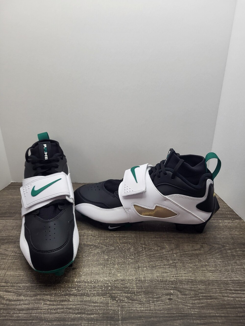 Nike Air Diamond Turf 93 TD Emerald Mystic Green White HF5298-102 Men's Size 10